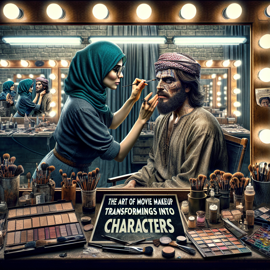 "The Art of Movie Makeup: Transforming Actors into Characters"