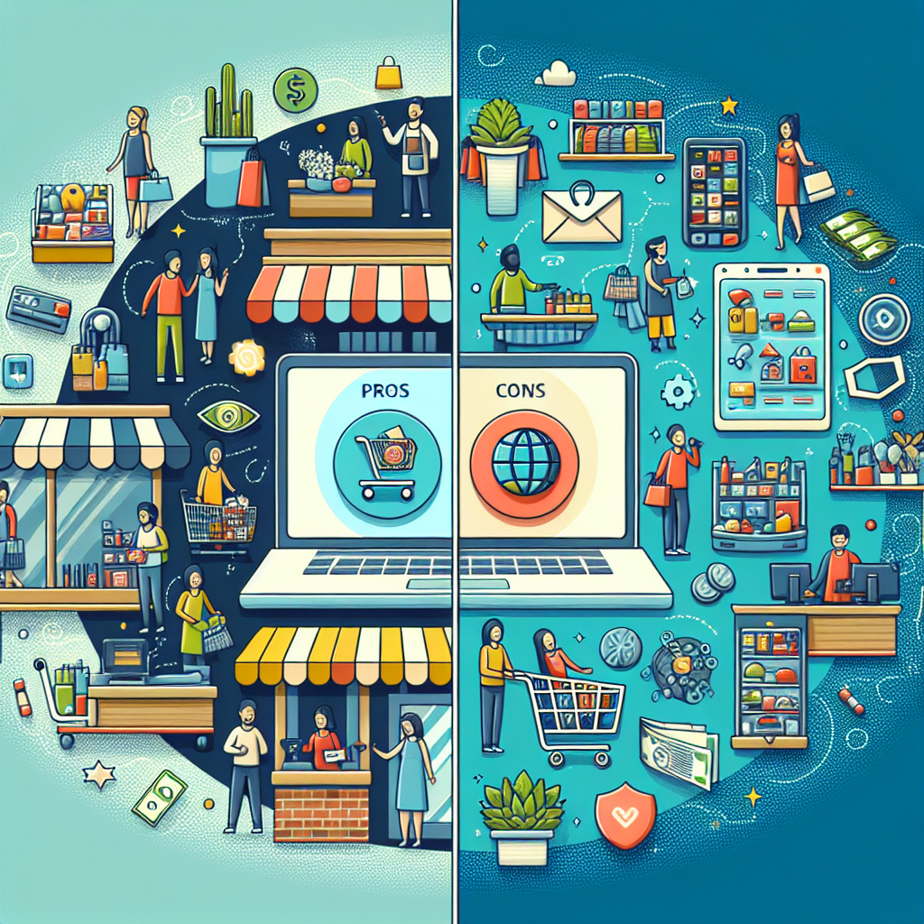 "E-commerce vs Traditional Retail: The Pros and Cons of Selling Online"